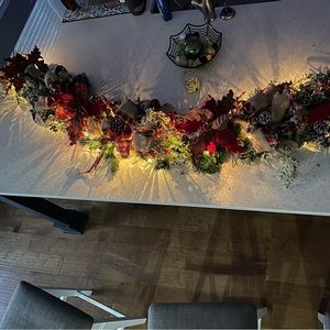 Lighted Christmas Garland